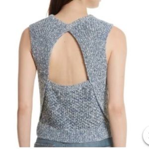 La vie by Rebecca Taylor sweater with open back